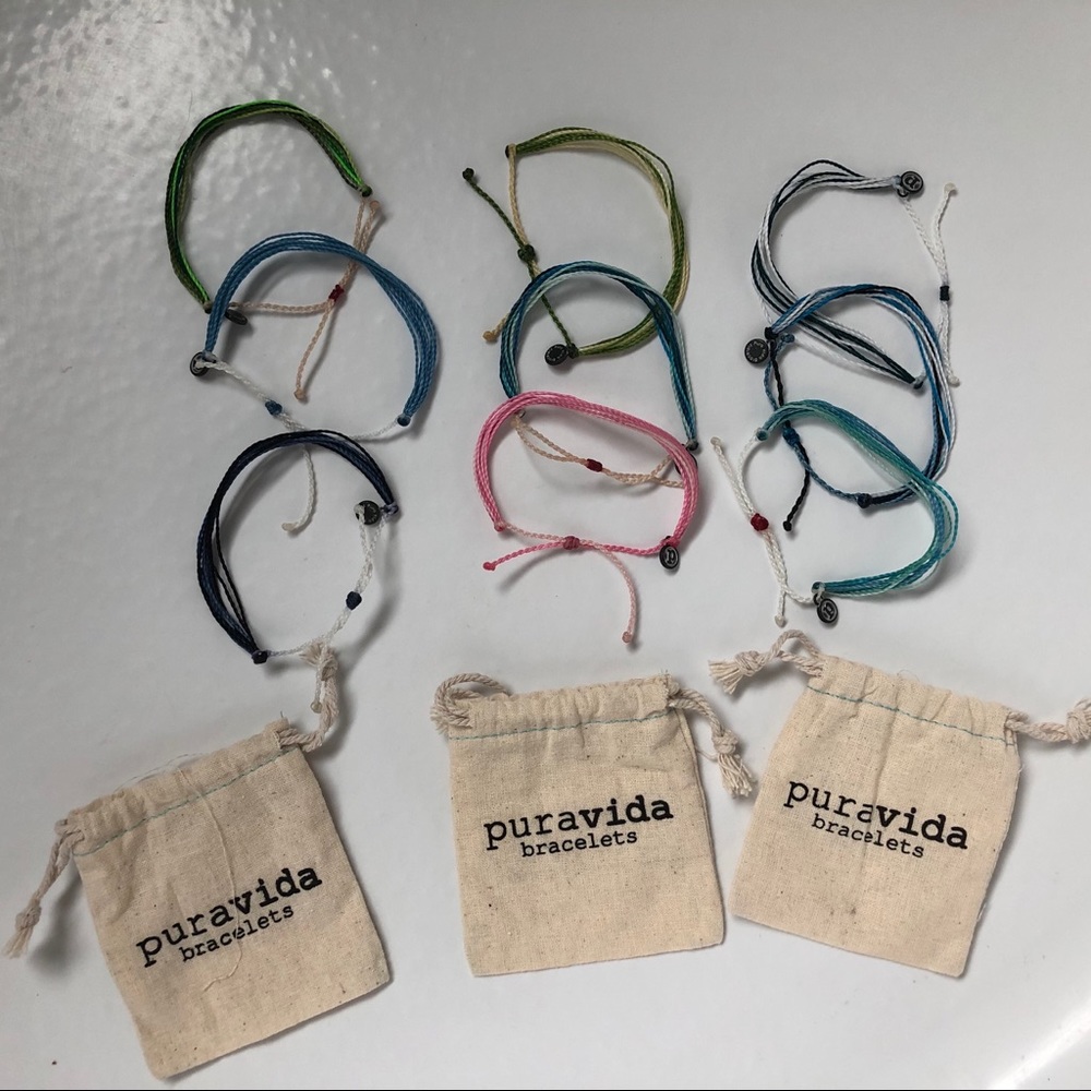 Pura Vida bracelet lot (9 bracelets)